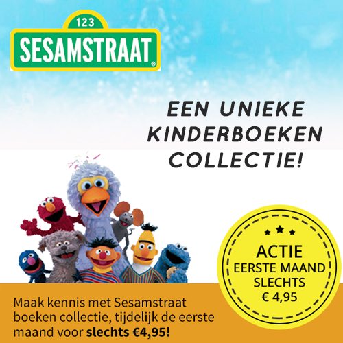 Kinderboekjes van Sesamstraat collectie €4.95 i.p.v €9.95