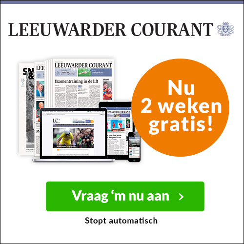 Probeer de Leeuwarder Courant 2 weken gratis uit! Nu 6 dagen per week lekker de krant lezen. Het abonnement stopt automatische. Gratis 2 weken de krant!