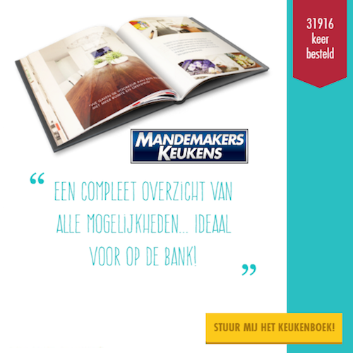 Mandemakers | Bestel een Gratis keukeninspiratie boek!