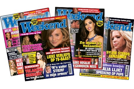 Weekblad Weekend | 8 nr's nu €15,- wel 17% korting!