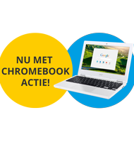 Thuis studeren bij NTI met Acer Chromebook t.w.v. €249,-