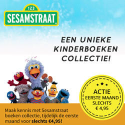 Kinderboekjes van Sesamstraat collectie €4.95 i.p.v €9.95