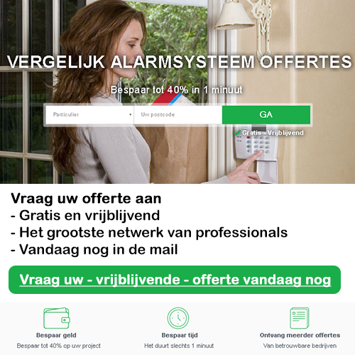 Alarmsysteem | Vraag nu een gratis offerte aan. 