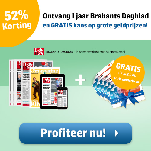 Gratis staatsloten bij Brabants Dagblad abonnement!