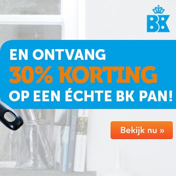 BK pannen | Profiteer 30 korting op alle BK pannen!