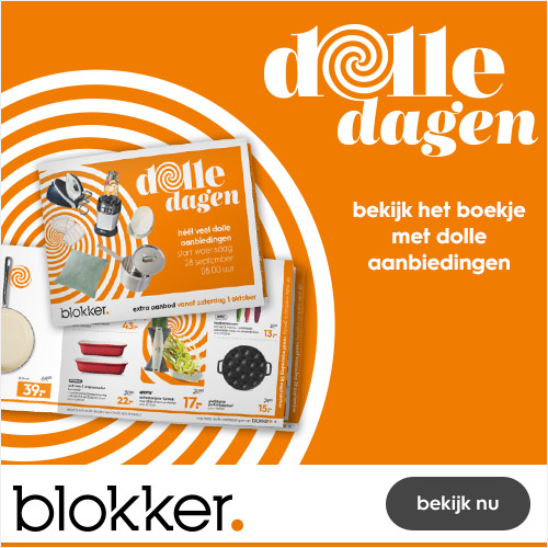 touw Waarnemen Verlenen Blokker actie | Pak nu je korting met de Dolle Dagen!