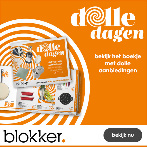 Blokker actie | Pak je korting met de Dolle Dagen!