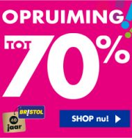 Bristol Superopruiming tot wel 70% korting!