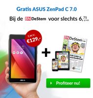 BN De Stem | Gratis Asus Zenpad C 70 | 46% korting