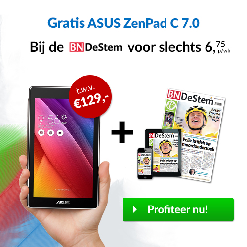 BN De Stem | Gratis Asus Zenpad C 70 | 46% korting