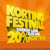 Expert korting festival met 20% voordeel op je aankoop!