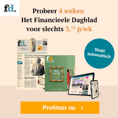 Financieele Dagblad 4 weken voor €12.50