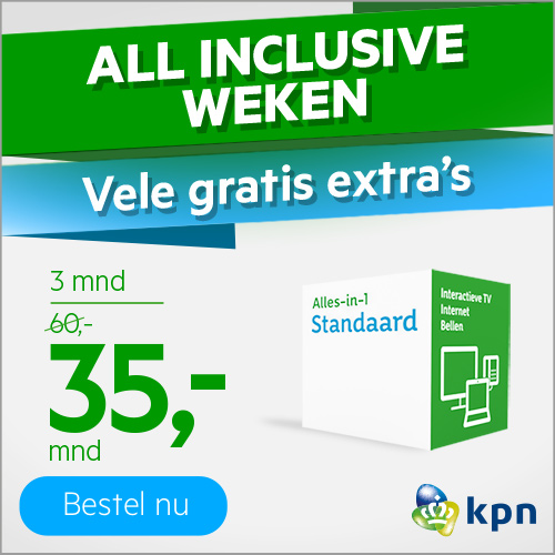 KPN aanbiedingen | Alles-in-1 nu €35.- per maand! 