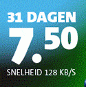 KPN Prepaid | 31 dagen onbeperkt internet nu €7.50