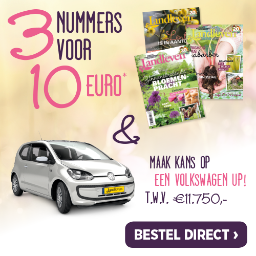 Landleven abonnement met kans op Volkswagen Up!