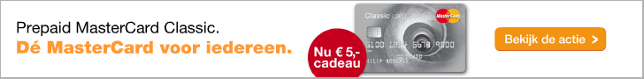 Creditcard nu 1 jaar gratis + € 25.- cadeau!