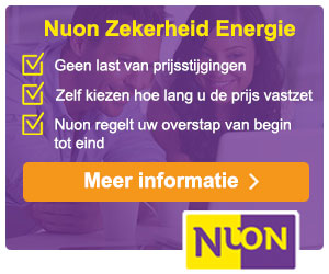 Profiteer van deze Nuon aanbieding. Stap over en ontvang een Gratis energiecadeau t.w.v. € 149,95. Sluit voor 1 jaar een abonnement pak voordelige energie.