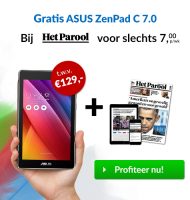 Het Parool | Gratis Asus Zenpad C 70 | 46% korting