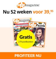 Max Magazine met 17% korting en Gratis puzzelboeken