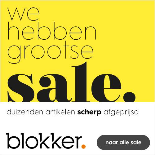 Bij Blokker de nu grootste Sale ooit. Profiteer snel!