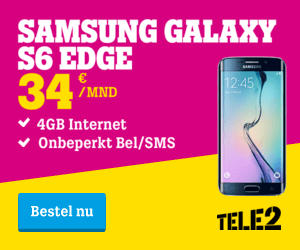 Tele2 | Nu Gratis Samsung Galaxy S6 Edge!