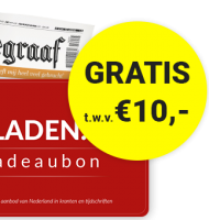 Lees de nu de Telegraaf 6 maanden met een korting van 50% en ontvang gratis cadeaubon voor €10.- korting op een tijdschrift abonnement naar keuze.