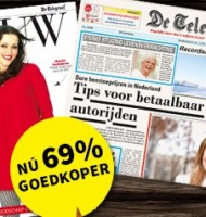 De Telegraaf met Gratis een Privé abonnement!