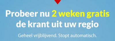 Landelijke krant 2 weken helemaal gratis!