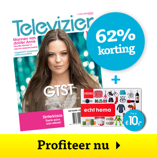 Televizier gids 1 jaar € 25 + Gratis HEMA bon t.w.v. € 10