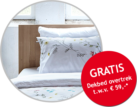 TrosKompas actie met gratis Dekbed overtrek + 6 m.d gratis!