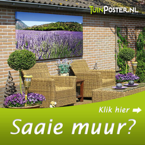 Bij tuinposter 15% korting op hele assortiment!