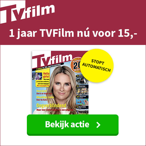 1 jaar Tv film magazine voor €15.- 62% korting!