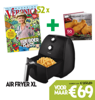 Veronica Tv gids + Inventum Air Fryer + receptenboekje nu eenmalig €69.-