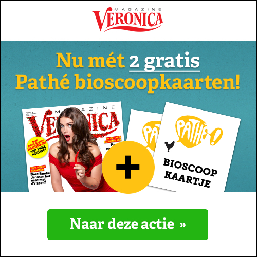 2 Gratis bioscoopkaartjes bij 10x Veronica Magazines!