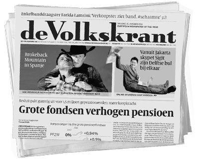 De Volkskrant actie! Lees nu 4 weken voor 4 euro en ontvang 6 dagen de krant in de bus inclusief gratis digitaal lezen. Leuk om deze krant eens te proberen!