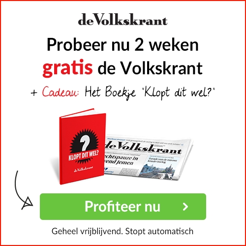 De Volkskrant 2 weken gratis met een gratis boekje!