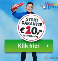 Prijzen winnen en direct €20.- ontvangen en de eerste maand gratis meespelen.