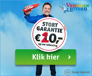 Prijzen winnen en direct €20.- ontvangen en de eerste maand gratis meespelen.