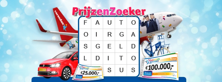 Met de vriendenloterij prijzenzoeker direct kans op een fiets, auto, reis of cash. Bij de Vriendenloterij gratis lot ontvangen kan nu met deze actie.