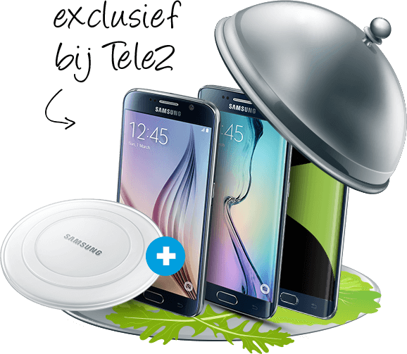 Mijn Tele2 | Samsung Galaxy S6 + Gratis Wireless charger!