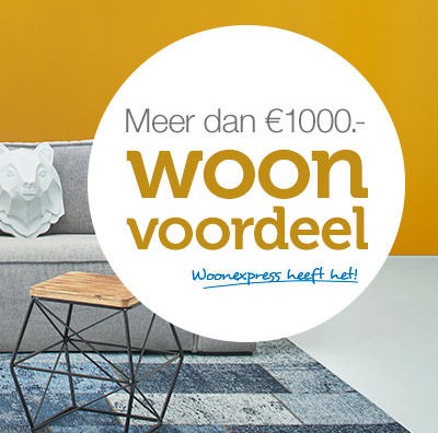 Woonexpress korting 