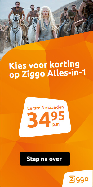 Een Ziggo aanbieding die je niet mag missen. Bij een Alles-in-1 Gegarandeerd overal in huis perfecte wifi. Profiteer van Ziggo Power Promise! Betaal slechts € 34.95! 