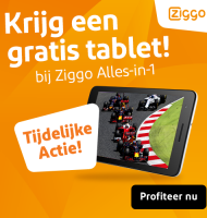 Ziggo Alles in 1 nu met gratis tablet