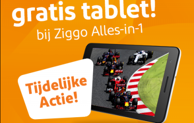 Ziggo Alles in 1 nu met gratis tablet